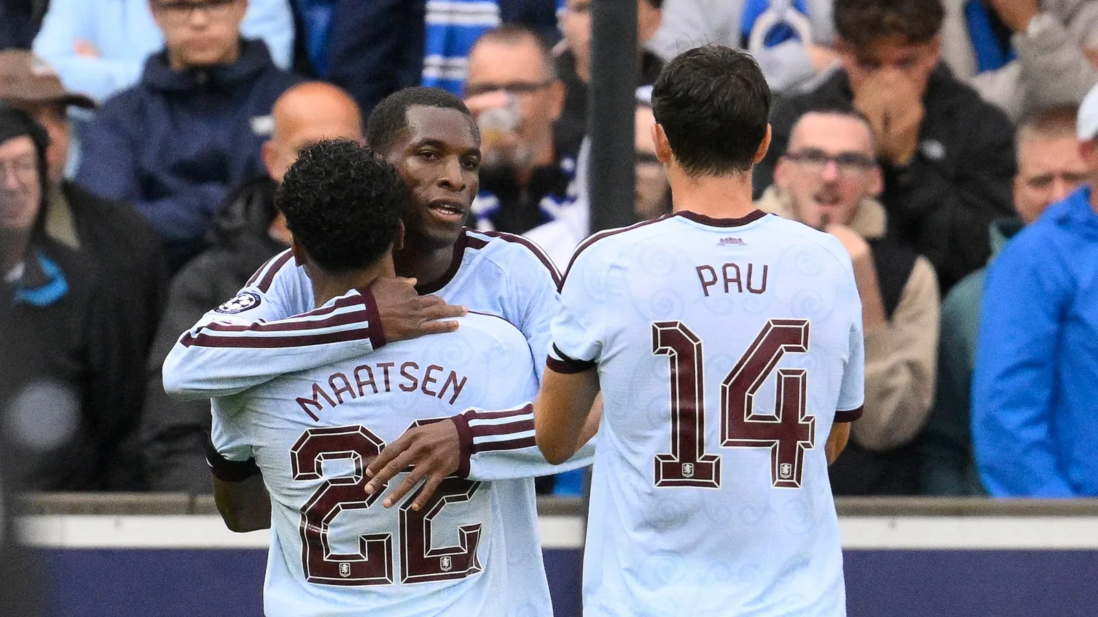 Club Brugge 2-3 Aston Villa: Unai Emery's side end scoring concerns as Nicolas Jackson nets first goal in Champions League win